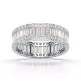 2.54 CT Baguette Cut Lab Diamond Classic Ring