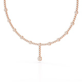 2.57 CT Lab Diamond Drop Necklace