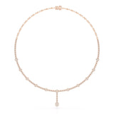2.57 CT Lab Diamond Drop Necklace