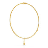 2.57 CT Lab Diamond Drop Necklace