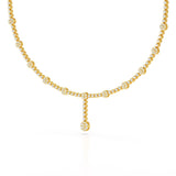 2.57 CT Lab Diamond Drop Necklace