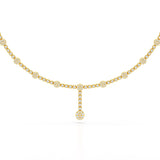 2.57 CT Lab Diamond Drop Necklace