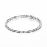 2.5 CT Round cut Lab Diamond Tennis Bracelet
