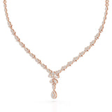 2.65 CT Baguette Cut Lab Grown Diamond Necklace