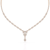 2.65 CT Baguette Cut Lab Grown Diamond Necklace