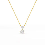 2.83 CT Heart Shaped Lab Diamond Pendant