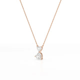2.83 CT Heart Shaped Lab Diamond Pendant