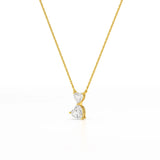 2.83 CT Heart Shaped Lab Diamond Pendant