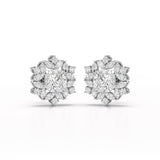 2.94 CT Lab Diamond Halo Cushion Ring