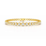 2.94 CT Round Cut Lab Diamond Tennis Bracelet
