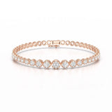 2.94 CT Round Cut Lab Diamond Tennis Bracelet