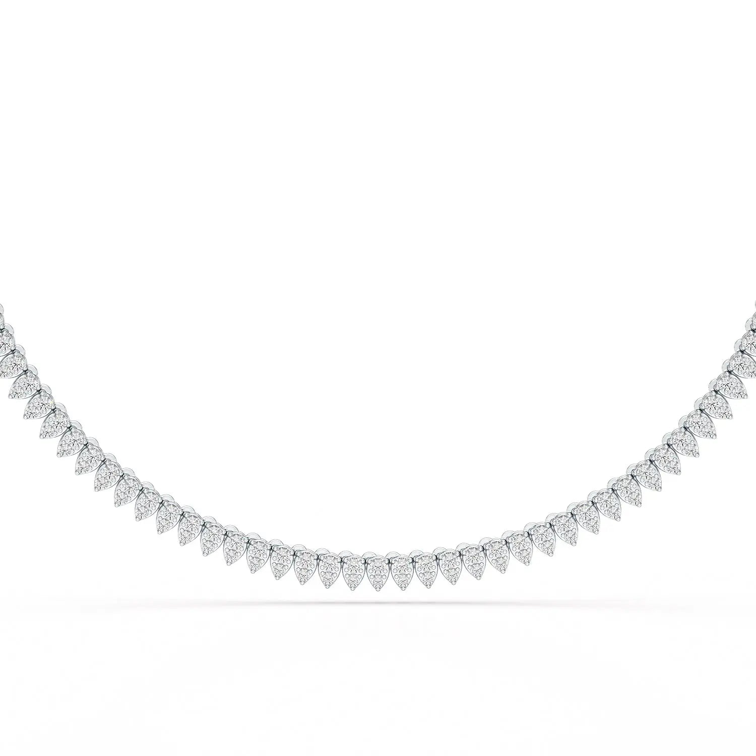 Classic Lab Diamond 4.62 Carat Tennis Necklace