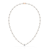 23.28 CT Lab Diamond Round Necklace