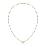 23.28 CT Lab Diamond Round Necklace