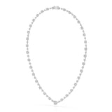 23.28 CT Lab Diamond Round Necklace