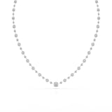 23.28 CT Lab Diamond Round Necklace