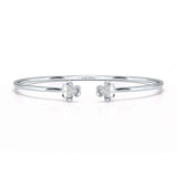 0.23 CT Elegant Round Lab Diamond Bangle