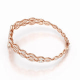 2 CT Lab Grown Diamond Two Layer Designer Bracelet