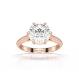 3 CT Solitaire Engagement Lab Grown Diamond Ring - Jama Jewels
