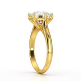 3 CT Solitaire Engagement Lab Grown Diamond Ring - Jama Jewels
