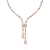 3.27 CT Lab Created Diamond Wedding Necklace