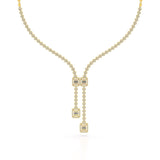 3.27 CT Lab Created Diamond Wedding Necklace