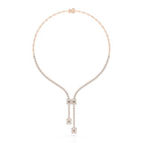 3.27 CT Lab Created Diamond Wedding Necklace