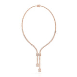 3.27 CT Lab Created Diamond Wedding Necklace