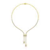 3.27 CT Lab Created Diamond Wedding Necklace