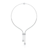 3.27 CT Lab Created Diamond Wedding Necklace