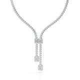 3.27 CT Lab Created Diamond Wedding Necklace