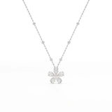 3.29 CT Pear Cut Lab Diamond Pendant