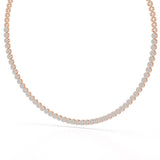 3.48 CT Lab Diamond Tennis Necklace