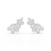 3.4 CT Multi Shape Lab Diamond Stud Earrings Jama Jewels