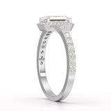 3.61 CT Lab Diamond Radiant Cut Ring