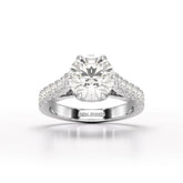 3.62 Carat Lab Diamond Engagement Ring - Jama Jewels