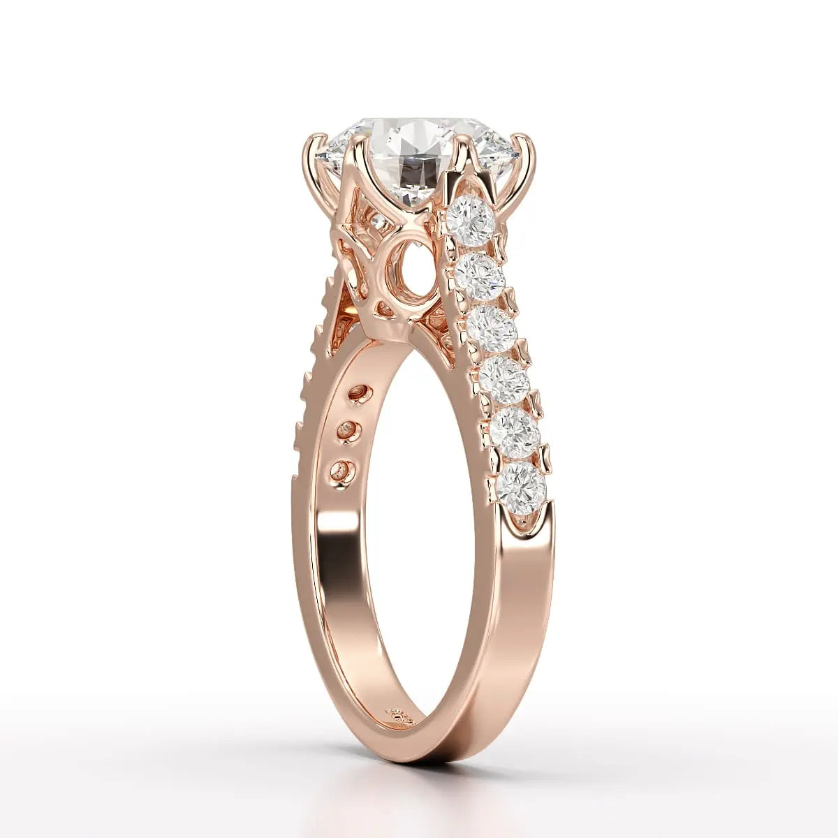 3.62 Carat Lab Diamond Engagement Ring - Jama Jewels