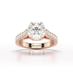 3.62 Carat Lab Diamond Engagement Ring - Jama Jewels