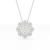 3.67 CT Lab Diamond Multi Shape Pendant