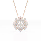 3.67 CT Lab Diamond Multi Shape Pendant