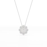 3.67 CT Lab Diamond Multi Shape Pendant