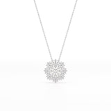 3.67 CT Lab Diamond Multi Shape Pendant