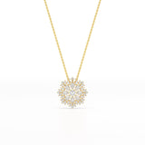 3.67 CT Lab Diamond Multi Shape Pendant