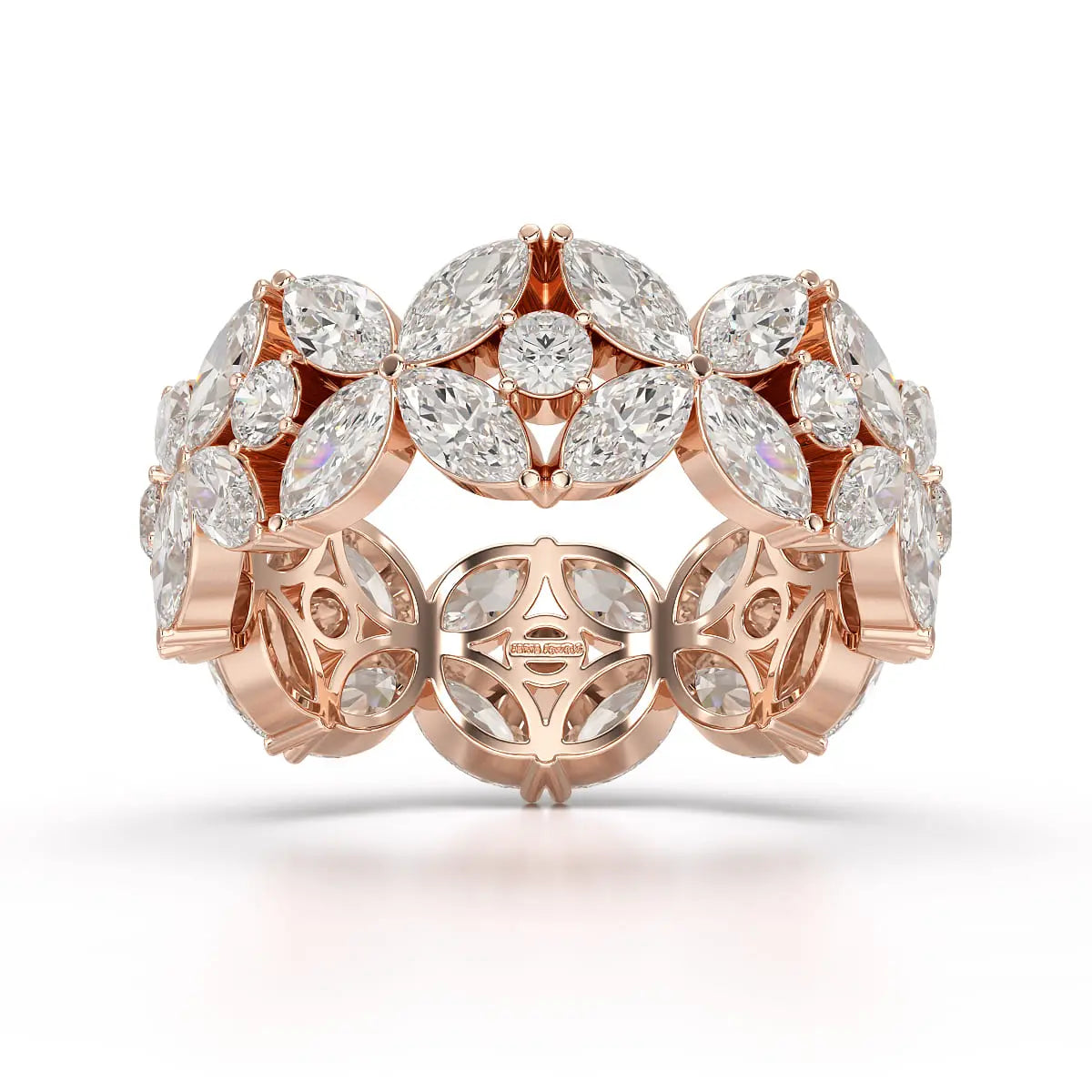 3.68 CT Marquise Cut Lab Diamond Ring Jama Jewels