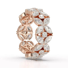 3.68 CT Marquise Cut Lab Diamond Ring Jama Jewels