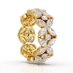 3.68 CT Marquise Cut Lab Diamond Ring Jama Jewels