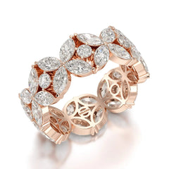 3.68 CT Marquise Cut Lab Diamond Ring Jama Jewels