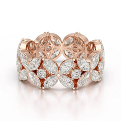 3.68 CT Marquise Cut Lab Diamond Ring Jama Jewels