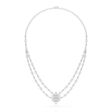 Layered Lab Grown Diamond 3.74 CT Necklace