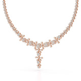 3.96 CT Lab Grown Diamond Drop Necklace